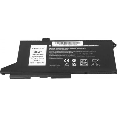 Movano Bateria WY9DX Dell Latitude 5520 5420 Precision 3560 - 3200 mAh (36 Wh) (3200 mAh), Notebook Akku Movano Bateria WY9DX Dell Latitude 5520 5420 Precision 3560 - 3200 mAh (36 Wh) (3200 mAh), Notebook Akku