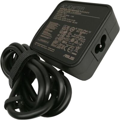 Asus orig. adaptÃr 3P(TYPE C) (65 W), Notebook Netzteil, Schwarz Asus orig. adaptÃr 3P(TYPE C) (65 W), Notebook Netzteil, Schwarz