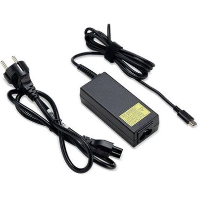 Acer ADAPTATEUR 65W TYPE-C NOIR prise FR (65 W), Notebook Netzteil, Schwarz Acer ADAPTATEUR 65W TYPE-C NOIR prise FR (65 W), Notebook Netzteil, Schwarz