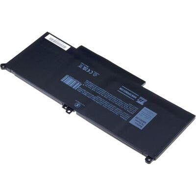 T6 Power Baterie Dell Latitude 7280, 7290, 7380, 7390, 7480, 7490,,, 4cell, Li-pol (4 Zellen, 7500 mAh), Notebook Akku, Schwarz T6 Power Baterie Dell Latitude 7280, 7290, 7380, 7390, 7480, 7490,,, 4cell, Li-pol (4 Zellen, 7500 mAh), Notebook Akku, Schwarz
