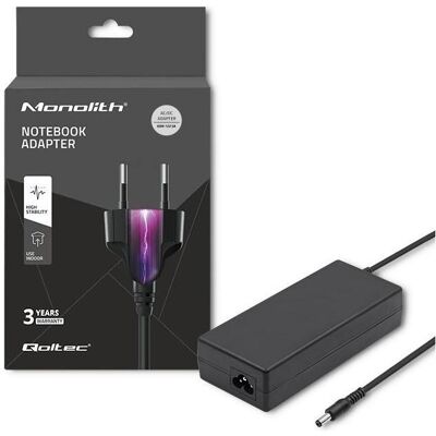Qoltec 50797 Plug in power supply 60W (60 W), Notebook Netzteil, Schwarz Qoltec 50797 Plug in power supply 60W (60 W), Notebook Netzteil, Schwarz
