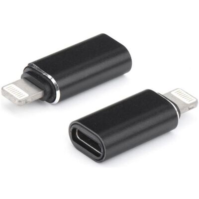 Allgemeiner USB-C auf Lightning Adapter - Schwarz Allgemeiner USB-C auf Lightning Adapter - Schwarz