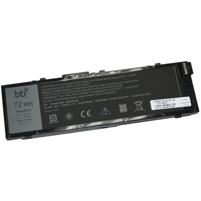 Origin Storage BTI 6C BATTERY PREC. 15 7510 (6 Zellen, 6490 mAh), Notebook Akku, Schwarz Origin Storage BTI 6C BATTERY PREC. 15 7510 (6 Zellen, 6490 mAh), Notebook Akku, Schwarz