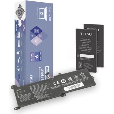 Mitsu BC/LE-320 (4050 mAh (30 Wh) 7.4V (7.6V) 2 Zellen Li-Polymer (2 Zellen, 4050 mAh), Notebook Akku, Schwarz Mitsu BC/LE-320 (4050 mAh (30 Wh) 7.4V (7.6V) 2 Zellen Li-Polymer (2 Zellen, 4050 mAh), Notebook Akku, Schwarz