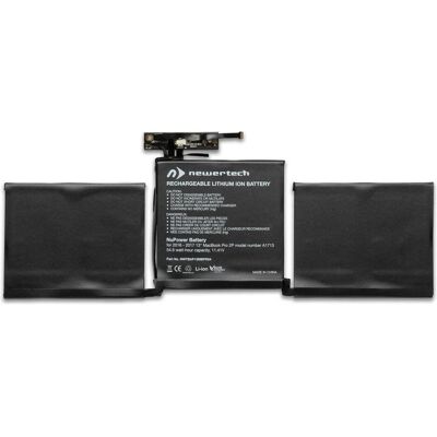 Newertech 54W NuPower Batterie MBP13 (2016-2017) (4781 mAh), Notebook Akku, Silber Newertech 54W NuPower Batterie MBP13 (2016-2017) (4781 mAh), Notebook Akku, Silber