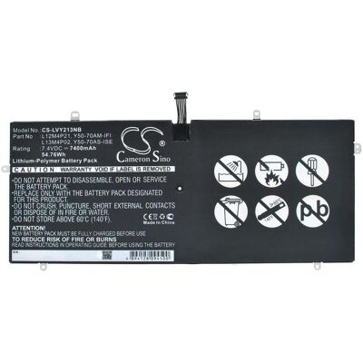 NoName Battery for Lenovo Yoga 2 Pro 13.3" etc (2 Zellen), Notebook Akku NoName Battery for Lenovo Yoga 2 Pro 13.3" etc (2 Zellen), Notebook Akku