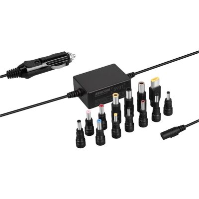 Avacom QuickTIP-CAR - univerzálnà autoadaptÃr pro notebooky + 13 konektorů (65 W), Notebook Netzteil, Schwarz Avacom QuickTIP-CAR - univerzálnà autoadaptÃr pro notebooky + 13 konektorů (65 W), Notebook Netzteil, Schwarz