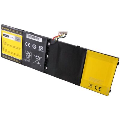 Patona Akku f. Acer AP13B3K Aspire M5583P M5-583P R7 R7571 R7-571 (4 Zellen, 3500 mAh), Notebook Akku, Schwarz Patona Akku f. Acer AP13B3K Aspire M5583P M5-583P R7 R7571 R7-571 (4 Zellen, 3500 mAh), Notebook Akku, Schwarz