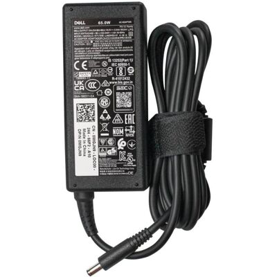 Dell AC Adapter 65W For Optiplex 3060 MFF With EU Cord (65 W), Notebook Netzteil, Schwarz Dell AC Adapter 65W For Optiplex 3060 MFF With EU Cord (65 W), Notebook Netzteil, Schwarz