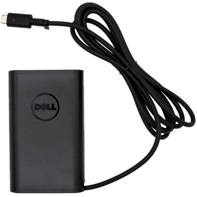 Dell 65W USB-C AC power adapter (65 W), Notebook Netzteil, Schwarz Dell 65W USB-C AC power adapter (65 W), Notebook Netzteil, Schwarz