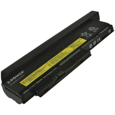 2-Power Main Battery Pack 11.1V 7800mAh (2 Zellen, 7800 mAh), Notebook Akku 2-Power Main Battery Pack 11.1V 7800mAh (2 Zellen, 7800 mAh), Notebook Akku