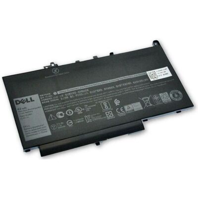 Dell Battery, 42WHR, 3 Cell (3 Zellen), Notebook Akku, Schwarz Dell Battery, 42WHR, 3 Cell (3 Zellen), Notebook Akku, Schwarz