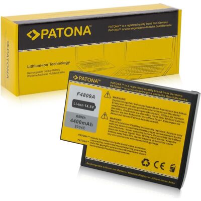 Patona 2034 (8 Zellen, 4400 mAh), Notebook Akku, Schwarz Patona 2034 (8 Zellen, 4400 mAh), Notebook Akku, Schwarz