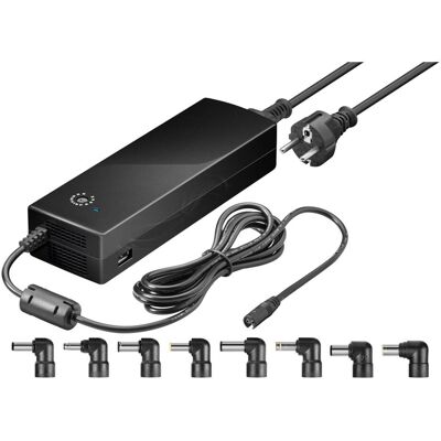 Goobay Universell (134.50 W), Notebook Netzteil, Schwarz Goobay Universell (134.50 W), Notebook Netzteil, Schwarz