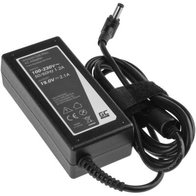 GreenCell PRO Laptop Charger for Samsung 530U 940X5J Series 7 - 19V - 2.1A - 40W (40 W), Notebook Netzteil, Schwarz GreenCell PRO Laptop Charger for Samsung 530U 940X5J Series 7 - 19V - 2.1A - 40W (40 W), Notebook Netzteil, Schwarz