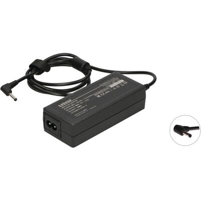 2-Power AC Adapter 19V 3.42A 65W includes power cable (65 W), Notebook Netzteil, Schwarz 2-Power AC Adapter 19V 3.42A 65W includes power cable (65 W), Notebook Netzteil, Schwarz