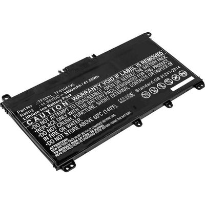 CoreParts MBXHP-BA0089 (3 Zellen, 3600 mAh), Notebook Akku, Schwarz CoreParts MBXHP-BA0089 (3 Zellen, 3600 mAh), Notebook Akku, Schwarz