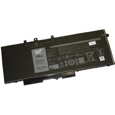0GJKNX-BTI (4 Zellen, 8560 mAh), Notebook Akku, Schwarz 0GJKNX-BTI (4 Zellen, 8560 mAh), Notebook Akku, Schwarz
