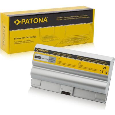 Patona 2095 (6 Zellen, 4400 mAh), Notebook Akku, Silber Patona 2095 (6 Zellen, 4400 mAh), Notebook Akku, Silber