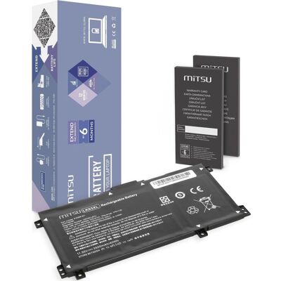 Mitsu Bateria Bateria LK03XL do HP X360 15-BP BQ CN 17-AE BW CE (3 Zellen, 3500 mAh), Notebook Akku Mitsu Bateria Bateria LK03XL do HP X360 15-BP BQ CN 17-AE BW CE (3 Zellen, 3500 mAh), Notebook Akku