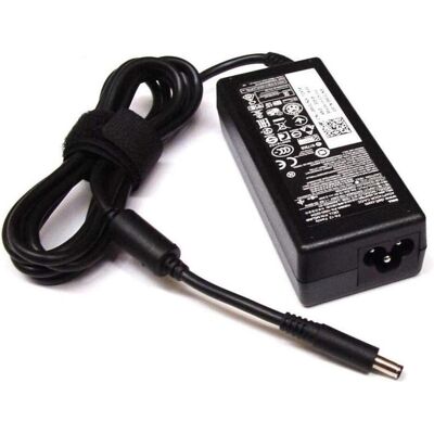Dell AC Adapter, 65W, 19.5V, 3Pin (65 W), Notebook Netzteil, Schwarz Dell AC Adapter, 65W, 19.5V, 3Pin (65 W), Notebook Netzteil, Schwarz