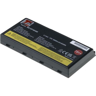 T6 Power Baterie Lenovo ThinkPad P70, ThinkPad P71,,, 8cell (8 Zellen, 5600 mAh), Notebook Akku, Schwarz T6 Power Baterie Lenovo ThinkPad P70, ThinkPad P71,,, 8cell (8 Zellen, 5600 mAh), Notebook Akku, Schwarz