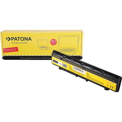 Patona Akku f. Toshiba 5024 PA5024U-1BRS PABAS259 PABAS260 L800 M800 M805 C805 L830 L850 C850 C870 L (6 Zellen, 4400 mAh), Notebook Akku, Schwarz Patona Akku f. Toshiba 5024 PA5024U-1BRS PABAS259 PABAS260 L800 M800 M805 C805 L830 L850 C850 C870 L (6 Zellen, 4400 mAh), Notebook Akku, Schwarz