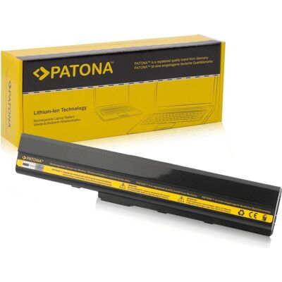 Patona 2175 (6 Zellen, 4400 mAh), Notebook Akku, Gelb, Schwarz Patona 2175 (6 Zellen, 4400 mAh), Notebook Akku, Gelb, Schwarz