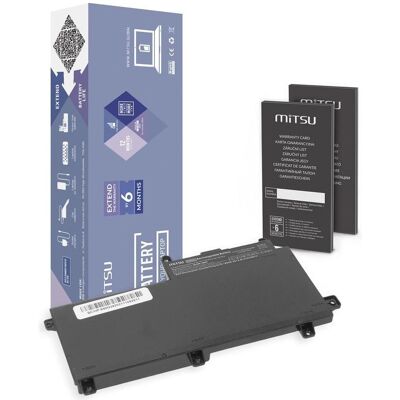 Mitsu Akku für HP ProBook 640 G2 3900 mAh (44 Wh) 11 4 Volt (3 Zellen, 3900 mAh), Notebook Akku, Schwarz Mitsu Akku für HP ProBook 640 G2 3900 mAh (44 Wh) 11 4 Volt (3 Zellen, 3900 mAh), Notebook Akku, Schwarz