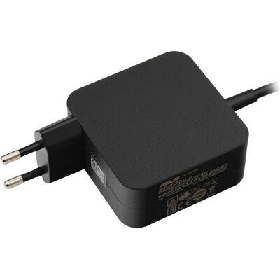 Asus Adapter 65W 2PIN EU TYPE TO (65 W), Notebook Netzteil, Schwarz Asus Adapter 65W 2PIN EU TYPE TO (65 W), Notebook Netzteil, Schwarz