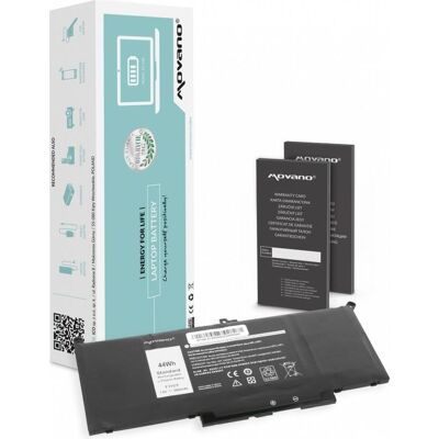 Movano Bateria Bateria MYJ96 do Dell Latitude 7290 7390 7490 (5800 mAh), Notebook Akku Movano Bateria Bateria MYJ96 do Dell Latitude 7290 7390 7490 (5800 mAh), Notebook Akku
