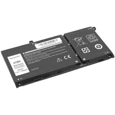 Movano Bateria Bateria JK6Y6 do Dell Latitude 3410 3510 Inspiron 5401 5402 5501 5502 5505 (3600 mAh), Notebook Akku, Schwarz Movano Bateria Bateria JK6Y6 do Dell Latitude 3410 3510 Inspiron 5401 5402 5501 5502 5505 (3600 mAh), Notebook Akku, Schwarz