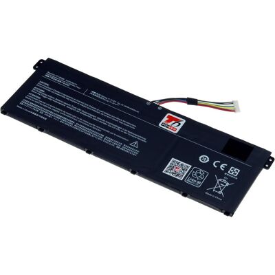 T6 Power Baterie pro Acer TravelMate P214-53, P215-54, X40-53, 4683mAh, 54,3Wh, 3cell, Li-pol (3 Zellen, 4683 mAh), Notebook Akku T6 Power Baterie pro Acer TravelMate P214-53, P215-54, X40-53, 4683mAh, 54,3Wh, 3cell, Li-pol (3 Zellen, 4683 mAh), Notebook Akku