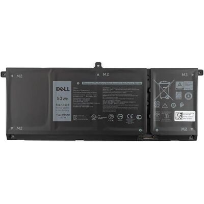 Dell Battery, 53WHR, 4 Cell (4 Zellen, 3360 mAh), Notebook Akku Dell Battery, 53WHR, 4 Cell (4 Zellen, 3360 mAh), Notebook Akku
