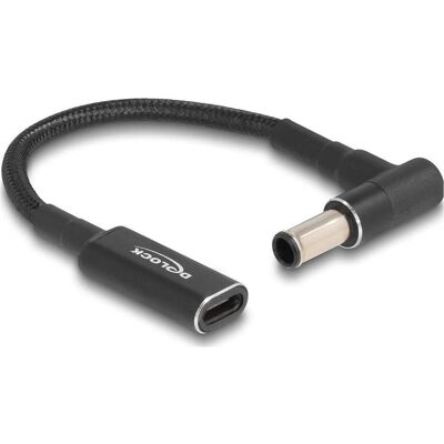 Delock Adapterkabel für Notebook Ladekabel USB Type-C™ Buchse zu Sony 6,0 x 4,3 mm Stecker 90° gewinkelt 1 (0.15 m, USB 3.2 Gen 1, 54 W), USB Kabel Delock Adapterkabel für Notebook Ladekabel USB Type-C™ Buchse zu Sony 6,0 x 4,3 mm Stecker 90° gewinkelt 1 (0.15 m, USB 3.2 Gen 1, 54 W), USB Kabel