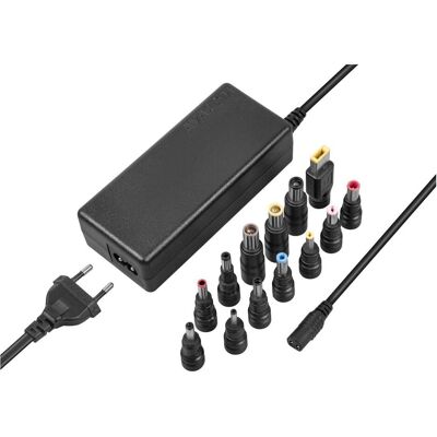 Avacom QuickTIP - univerzálnà adaptÃr pro notebooky + 13 konektorů (65 W), Notebook Netzteil, Schwarz Avacom QuickTIP - univerzálnà adaptÃr pro notebooky + 13 konektorů (65 W), Notebook Netzteil, Schwarz
