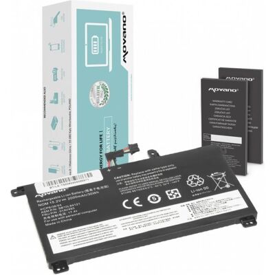 Movano Akku 01AV493 für Lenovo ThinkPad T570 T580 P51S, Notebook Akku Movano Akku 01AV493 für Lenovo ThinkPad T570 T580 P51S, Notebook Akku