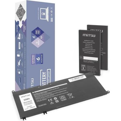 Mitsu - BC/DE-5587 - 3600mAh - 55Wh - Batterie Mitsu - BC/DE-5587 - 3600mAh - 55Wh - Batterie