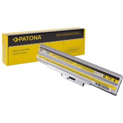 Patona 2319 (6 Zellen, 4400 mAh), Notebook Akku, Silber Patona 2319 (6 Zellen, 4400 mAh), Notebook Akku, Silber