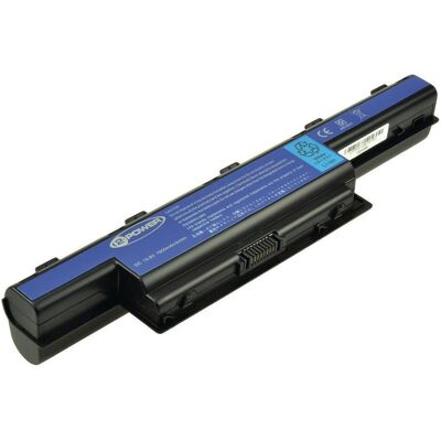 2-Power BT.00603.129 (9 Zellen, 7800 mAh), Notebook Akku, Schwarz 2-Power BT.00603.129 (9 Zellen, 7800 mAh), Notebook Akku, Schwarz