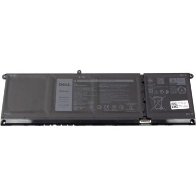 Dell BTRY,PRI,64WHR,4C,LITH,SWD (4 Zellen, 4000 mAh), Notebook Akku, Schwarz Dell BTRY,PRI,64WHR,4C,LITH,SWD (4 Zellen, 4000 mAh), Notebook Akku, Schwarz