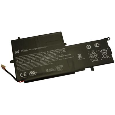Origin Storage BTI PK03XL, Akku, HP, Spectre X360 (3 Zellen, 4910 mAh), Notebook Akku, Schwarz Origin Storage BTI PK03XL, Akku, HP, Spectre X360 (3 Zellen, 4910 mAh), Notebook Akku, Schwarz