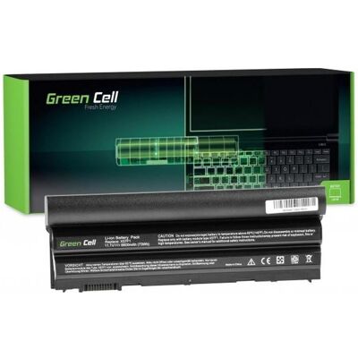 GreenCell DE56T Baterija Žalias Cell for Dell Latitude E5420 E5520 E6420 E6520 1 (9 Zellen, 6600 mAh), Notebook Akku, Schwarz GreenCell DE56T Baterija Žalias Cell for Dell Latitude E5420 E5520 E6420 E6520 1 (9 Zellen, 6600 mAh), Notebook Akku, Schwarz