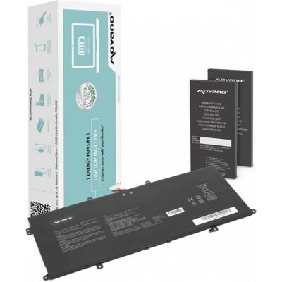Movano Bateria Bateria C41N1904 do Asus UX325JA UX325EA UX363EA UM425IA UX425JA, Notebook Akku, Schwarz Movano Bateria Bateria C41N1904 do Asus UX325JA UX325EA UX363EA UM425IA UX425JA, Notebook Akku, Schwarz