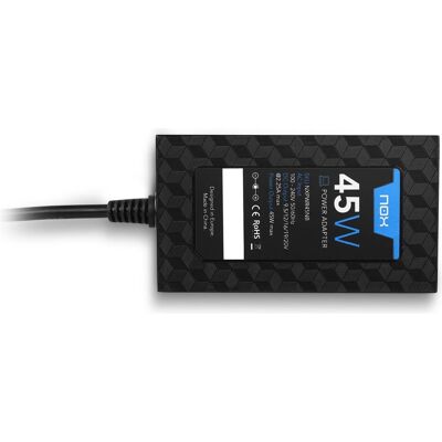 Nox NXPWR45NB (45 W), Notebook Netzteil, Schwarz Nox NXPWR45NB (45 W), Notebook Netzteil, Schwarz