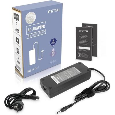 Mitsu # Ac Adapter Asus Toshiba Msi (120 W), Notebook Netzteil, Schwarz Mitsu # Ac Adapter Asus Toshiba Msi (120 W), Notebook Netzteil, Schwarz