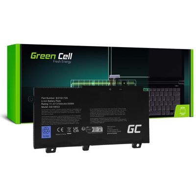 GreenCell Green Cell Laptop Battery B31N1726 for Asus TUF Gaming FX504 FX504G FX505 FX505D FX505G A15 FA506 A1 (3 Zellen), Notebook Akku GreenCell Green Cell Laptop Battery B31N1726 for Asus TUF Gaming FX504 FX504G FX505 FX505D FX505G A15 FA506 A1 (3 Zellen), Notebook Akku