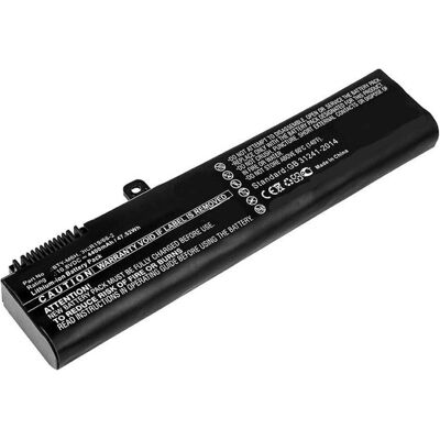 CoreParts Laptop Battery for MSI (6 Zellen, 4400 mAh), Notebook Akku, Schwarz CoreParts Laptop Battery for MSI (6 Zellen, 4400 mAh), Notebook Akku, Schwarz