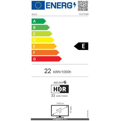 Asus LMT VG279QM ADAPTER 65W 19V (65 W), Notebook Netzteil, Schwarz Asus LMT VG279QM ADAPTER 65W 19V (65 W), Notebook Netzteil, Schwarz