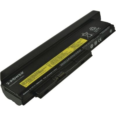 2-Power Main Battery Pack 11.1V 7800mAh (2 Zellen, 7800 mAh), Notebook Akku 2-Power Main Battery Pack 11.1V 7800mAh (2 Zellen, 7800 mAh), Notebook Akku